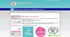 Desktop Screenshot of embellishkits.com